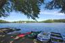 Lake-boat dock