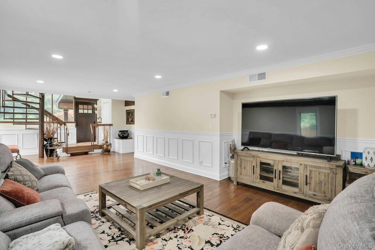 Natural light and new hardwood floors.