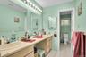 Apartment bathroom.