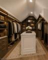 Staged Attic Closet