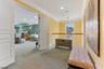 French doors open to Master