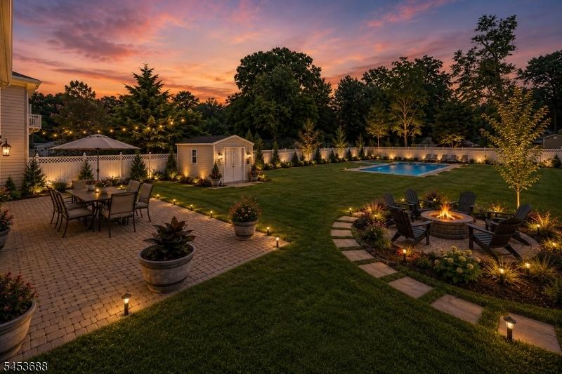 Virtual Rendering - backyard