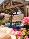 relaxing gazebo with views