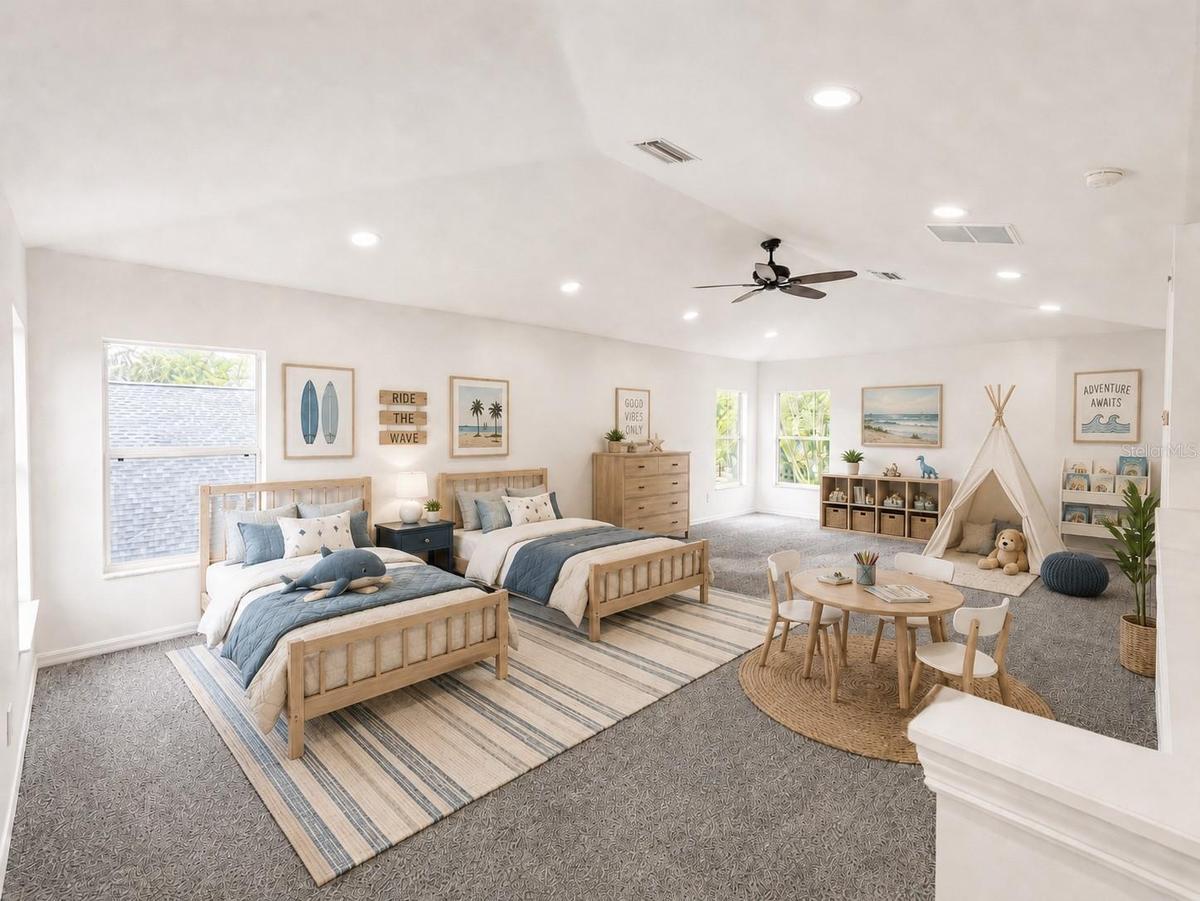 BONUS ROOM  UPSTAIRS