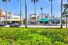 View from the beautiful new garden plantings