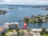 Spectacular, expansive water views from this exceptional prime waterfront parcel.