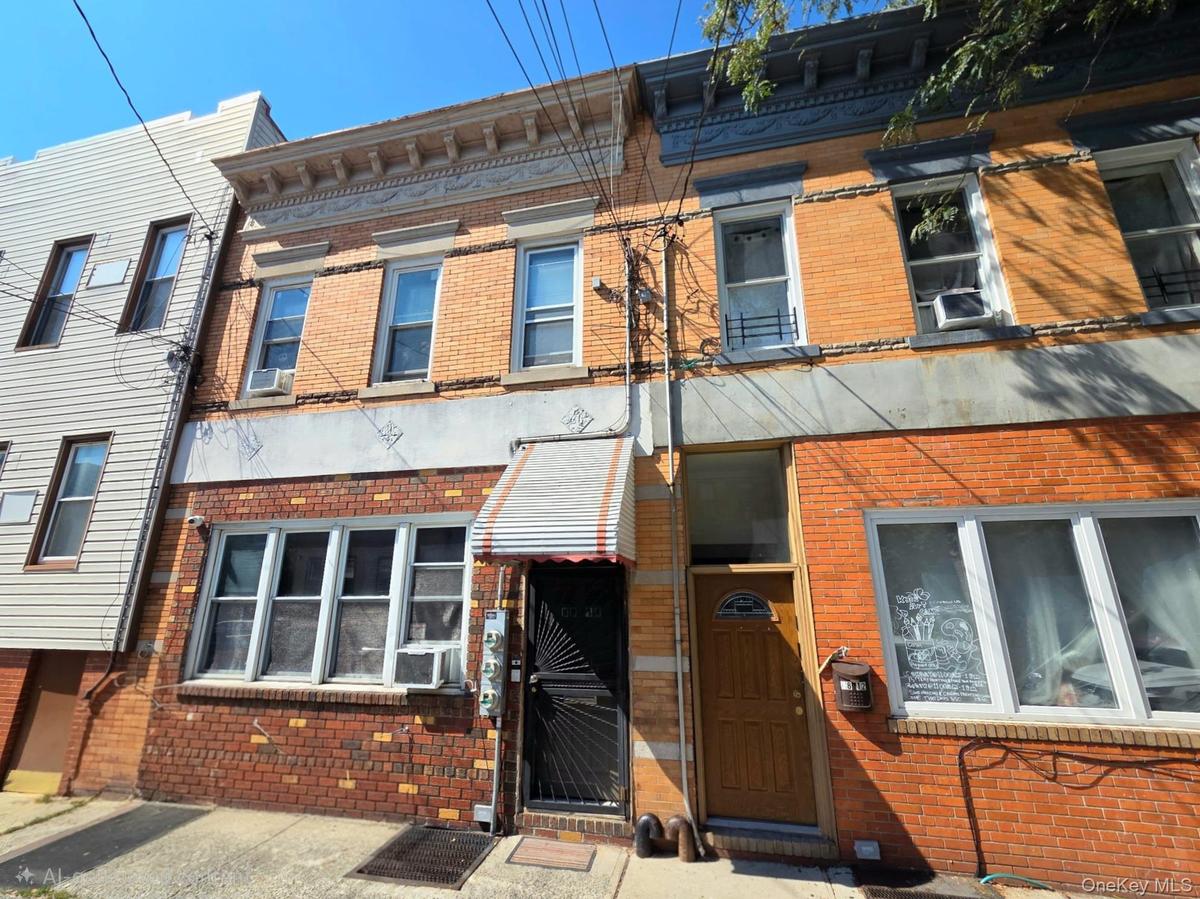 Front view of the brick exterior.