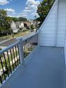 Balcony off of primary bedroom
