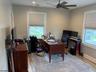 One of three bedrooms