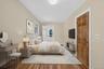 Virtually staged bedroom