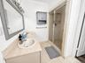 Double vanity / shower and Jacuzzi bath