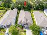 Aerial view of home with no rear neighbors.