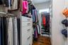 The other side of the walk-in closet.