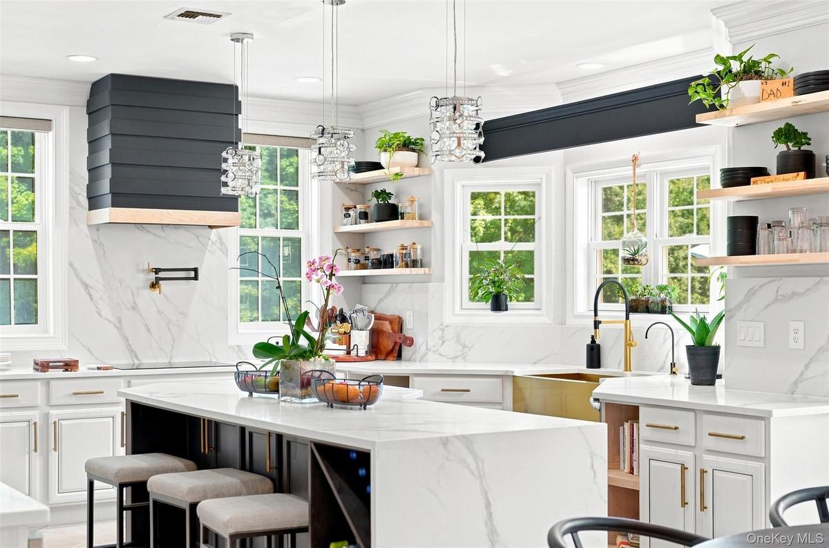 New Windows. Counters, Island