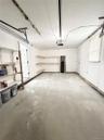Ample one car garage with interior access.