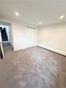 Spacious 3rd bedroom with closet space.