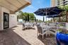 Outdoor picnic and barbecue space offers residents an additional setting for casual dining and gathering.