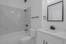 Fully updated hall bathroom