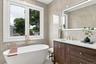 Soaking tub in Primary bathroom