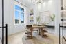 home office with great natural light