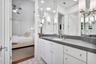 Guest bathroom jack n Jill with tub