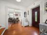 Front door entrance foyer to Living Room & Kitchen