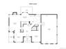 Main-Level Floor Plan: All square footage measurements are approximate and not guaranteed. Buyers are encouraged to independently verify.