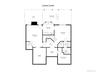 Lower-level Floor Plan: All square footage measurements are approximate and not guaranteed. Buyers are encouraged to independently verify.