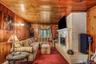 Den w/ Wood Burning Fireplace