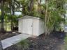 Bike shed steps away from unit