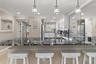 Kitchen with breakfast bar