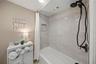 Primary bathroom with tub/shower