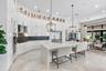Kitchen with Quartz Waterfall