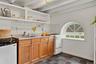 Kitchen area in the Poolside Cottage