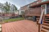 Steps down to more outdoor space