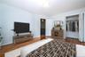 Virtually staged main bedroom