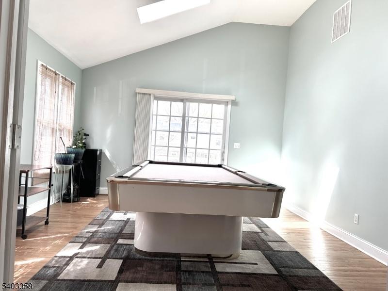 High vaulted ceilings