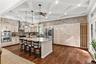 Kitchen with Coffered Ceiling