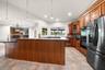 Freshly repainted Kitchen.