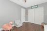 Bedroom #2 with LVP Flooring; Ceiling Fan; Extended Built-In Closet