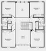 Second Floor Plan - Additional Highlights Include: extended flooring on main level into primary bedroom and closet.