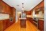 Chef's Kitchen with Granite Center Island