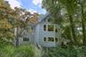 Here you see the interesting Linden House architecture.