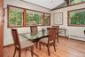 Dining area with lot ofwindows.