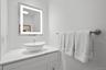 This is the powder room.