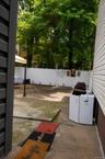 Side entrance - back of the property