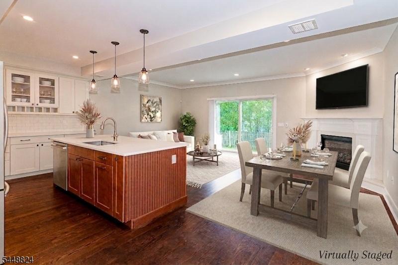 Dining Area Virtually Staged