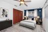 Virtually Staged Primary Bedroom