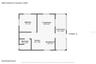 Guest Cabin Floor Plan - same for all eight units