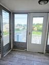 Sun porch off kitchen